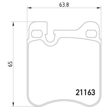 Pagid Brakes Disc Brake Pad, 355008491 355008491